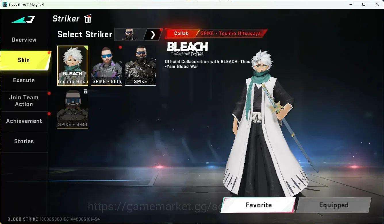 Blood Strike Accounts ASIA|MELE=DUALBLADE,ZANPAKUTO|COLLABQBZ95,UZI,KAR9 image 12