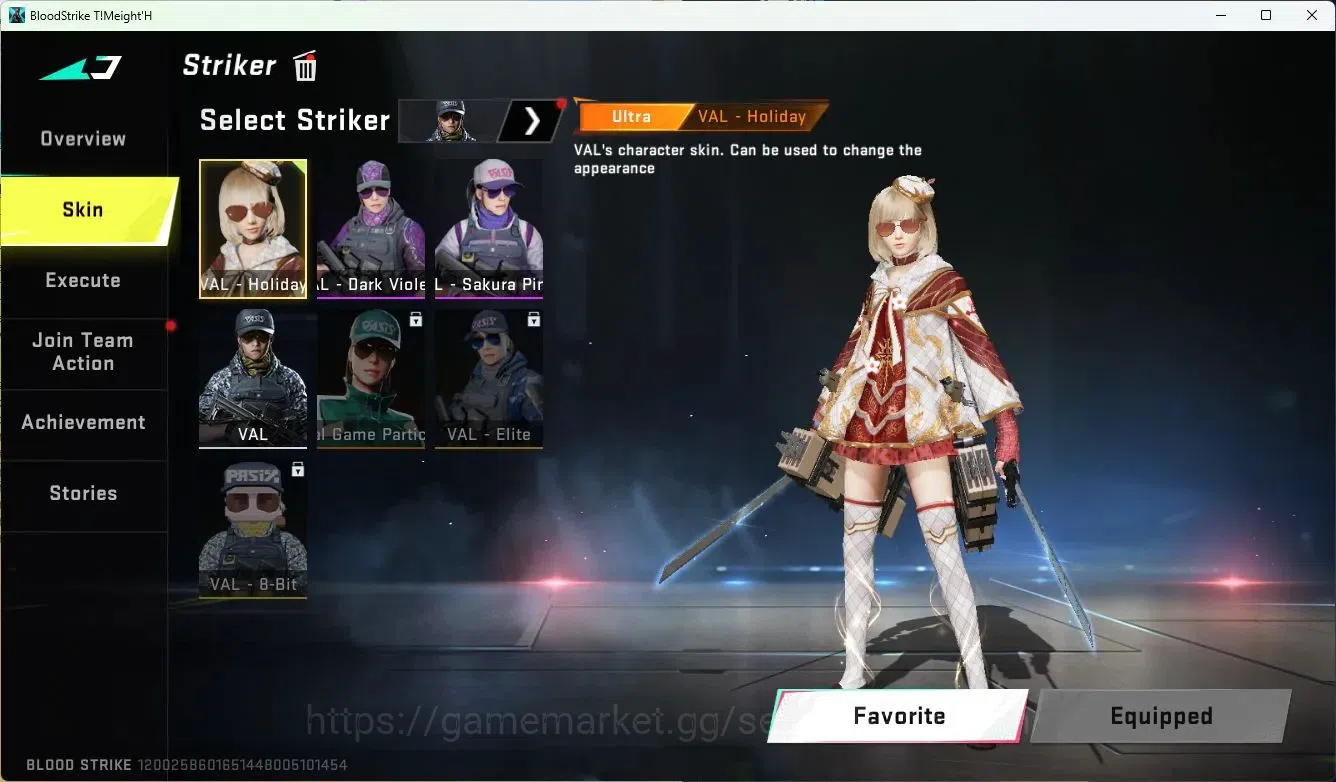 Blood Strike Accounts ASIA|MELE=DUALBLADE,ZANPAKUTO|COLLABQBZ95,UZI,KAR9 image 13