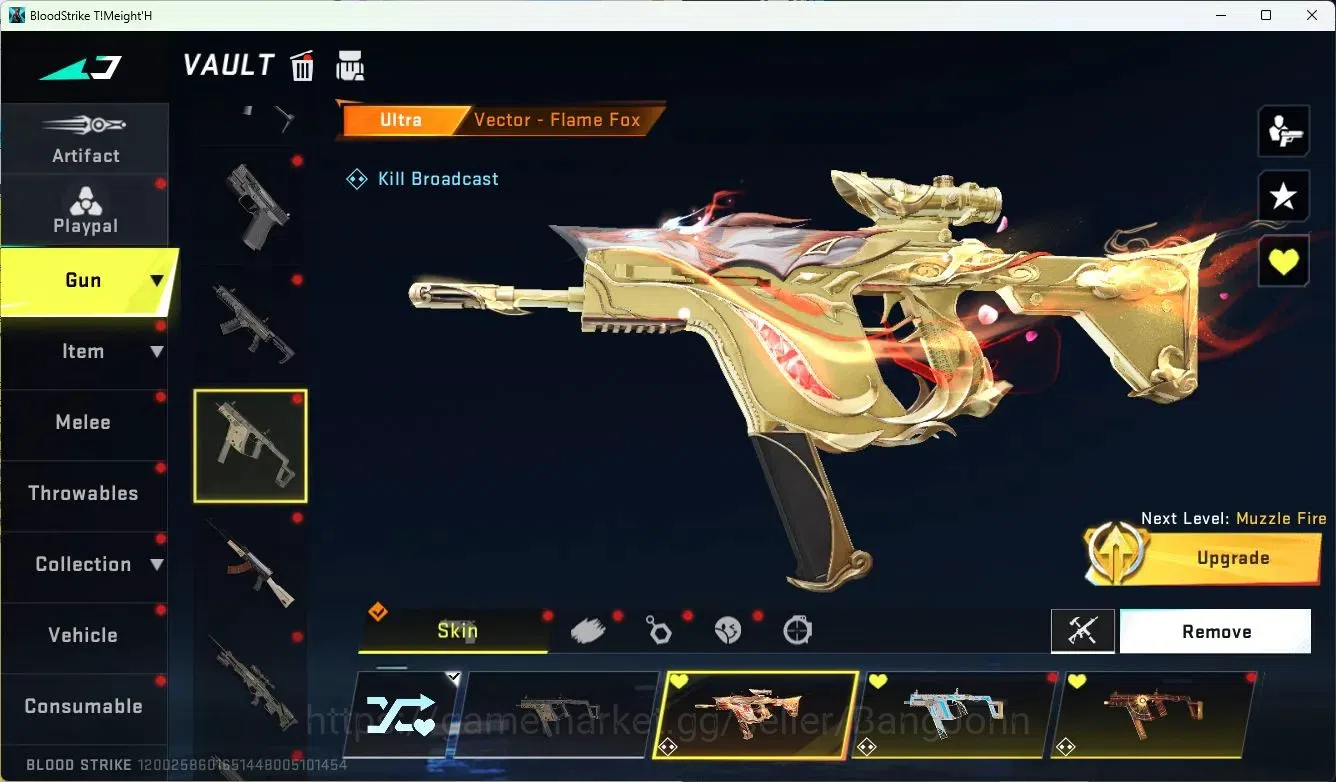 Blood Strike Accounts ASIA|MELE=DUALBLADE,ZANPAKUTO|COLLABQBZ95,UZI,KAR9 image 18