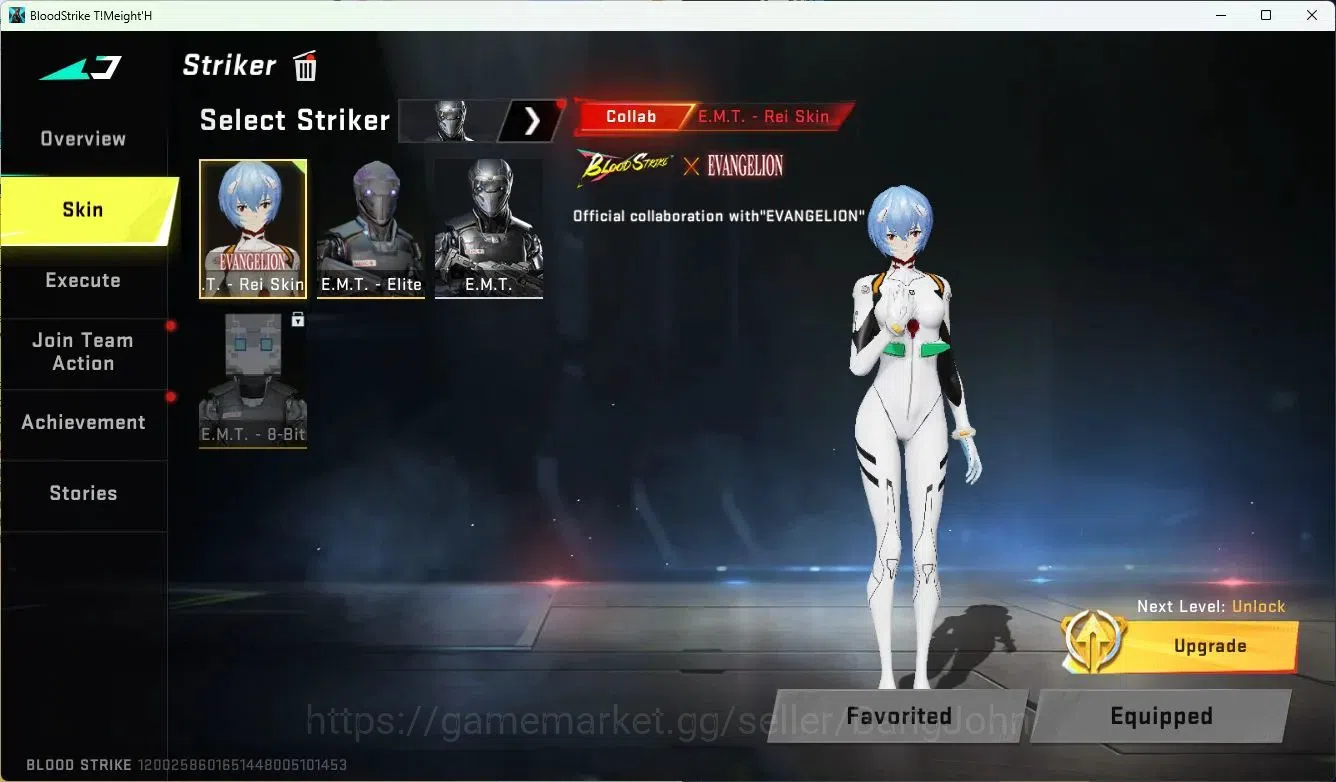 Blood Strike Accounts ASIA|MELE=DUALBLADE,ZANPAKUTO|COLLABQBZ95,UZI,KAR9 image 3