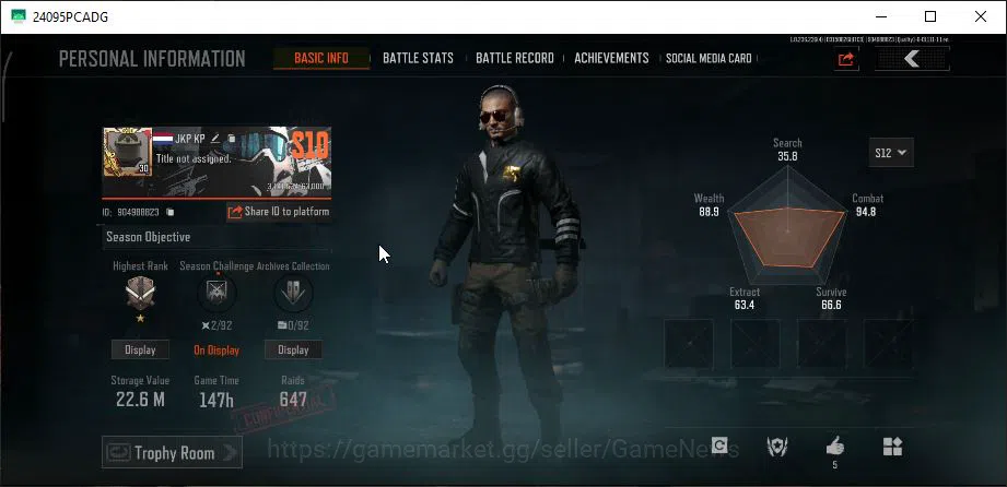 Arena Breakout Mid-Tier [MOBILE] Lv30|SV 22M|CV 19M|Machete Battle|Heavy 0 image 1