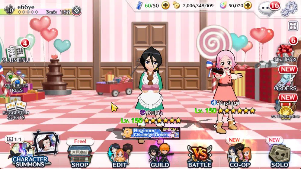 Bleach: Brave Souls Accounts Mid-Tier [GLOBAL]50K Orb|Ichigo 10th