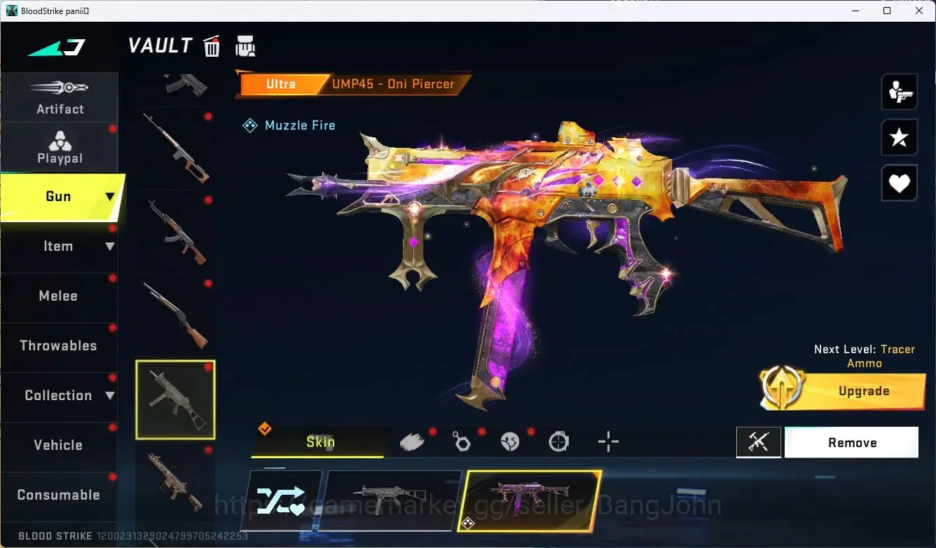 Blood Strike Accounts ASIA | 1 EVO: FAL|3 AOT|2 Ultra Char|1 Ultra Gun|1 image 12