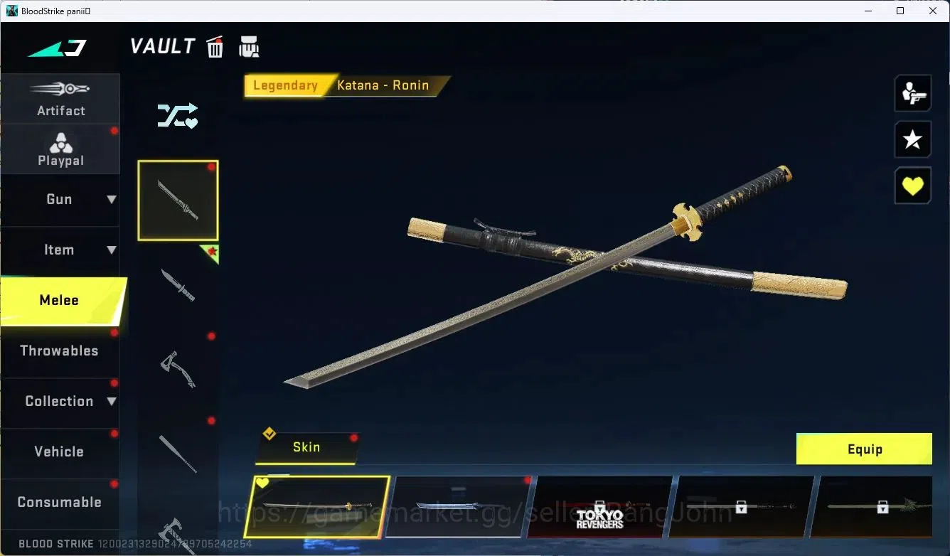 Blood Strike Accounts ASIA | 1 EVO: FAL|3 AOT|2 Ultra Char|1 Ultra Gun|1 image 14
