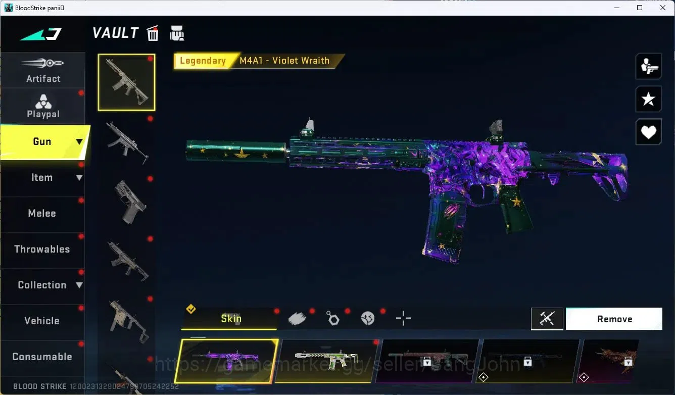 Blood Strike Accounts ASIA | 1 EVO: FAL|3 AOT|2 Ultra Char|1 Ultra Gun|1 image 5