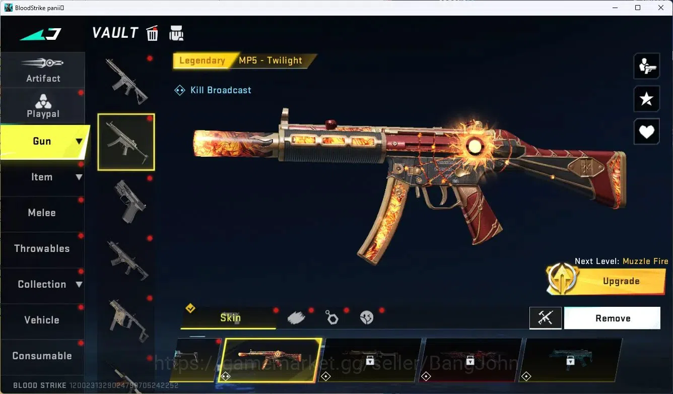 Blood Strike Accounts ASIA | 1 EVO: FAL|3 AOT|2 Ultra Char|1 Ultra Gun|1 image 6