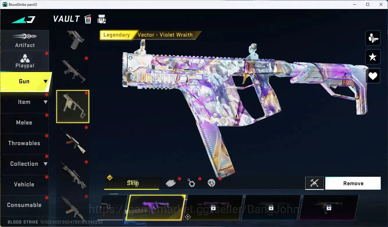 Blood Strike Accounts ASIA | 1 EVO: FAL|3 AOT|2 Ultra Char|1 Ultra Gun|1 image 7