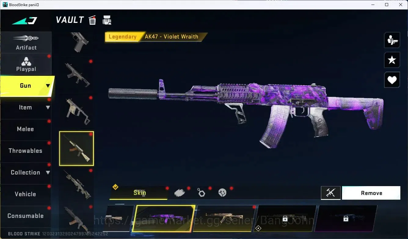 Blood Strike Accounts ASIA | 1 EVO: FAL|3 AOT|2 Ultra Char|1 Ultra Gun|1 image 8