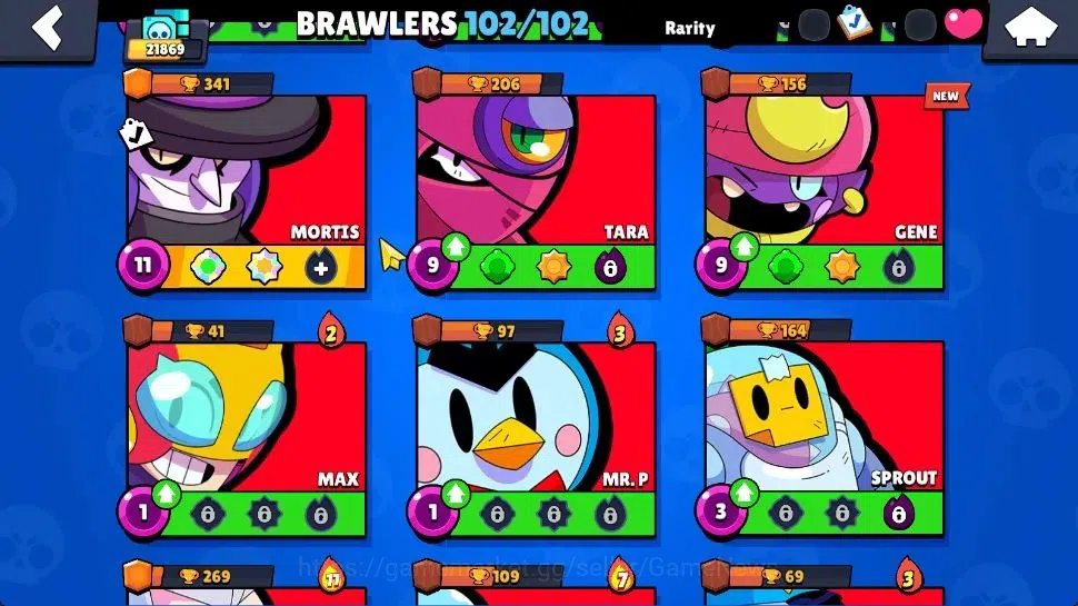 Brawl Stars Accounts 21K Trophy|10K Bling|102 Brawlers 22 Max Lvl|2 UL| image 17