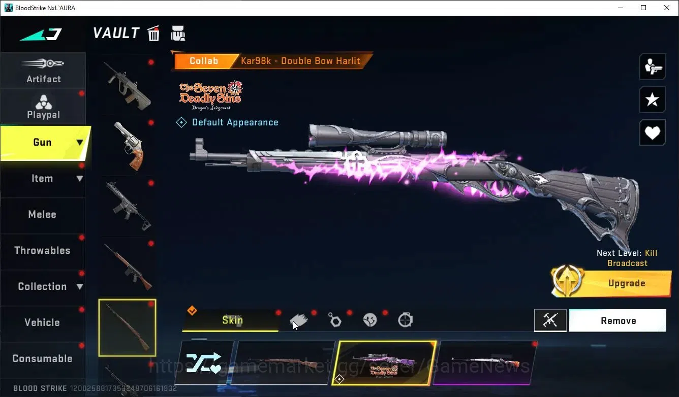 Blood Strike Accounts ASIA|ETERNAL MP5-Dominator+Collab TOKRAV[BIZON,Tak image 12