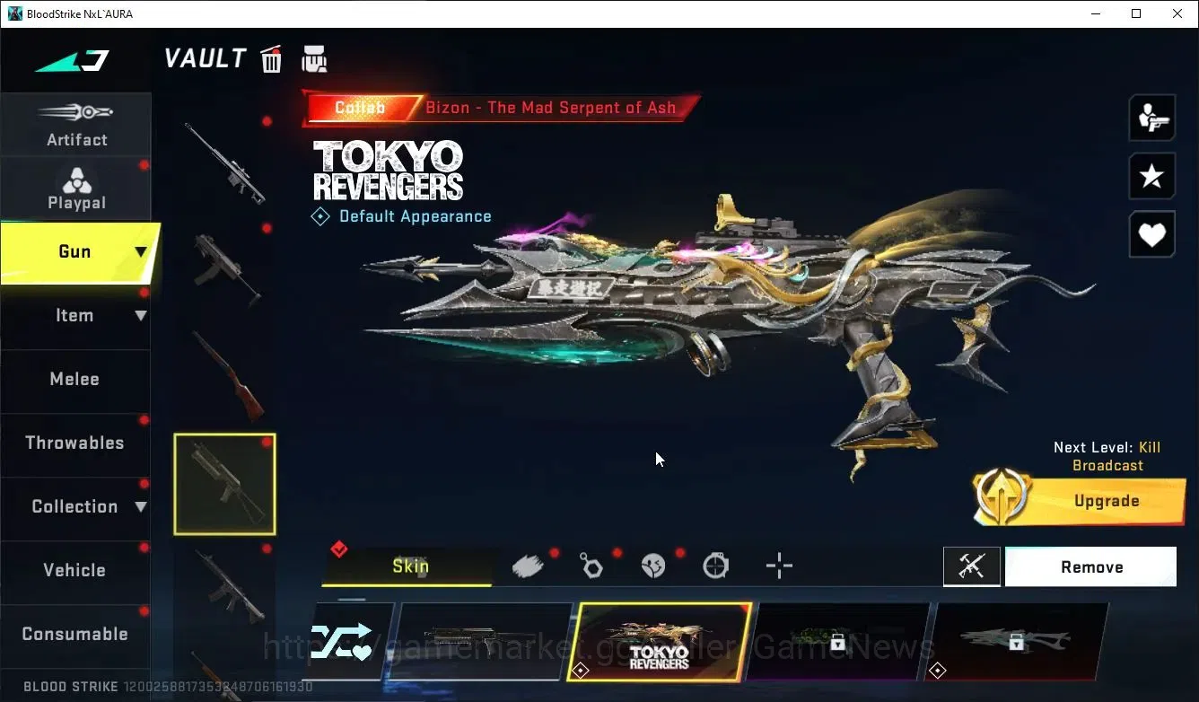 Blood Strike Accounts ASIA|ETERNAL MP5-Dominator+Collab TOKRAV[BIZON,Tak image 7
