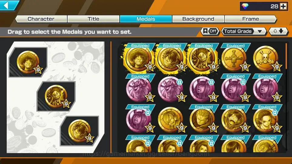 One Piece Bounty Rush Accounts Global | EX 5 | PR 14 | Zoro & Sanji Max, Rob Lucc image 13