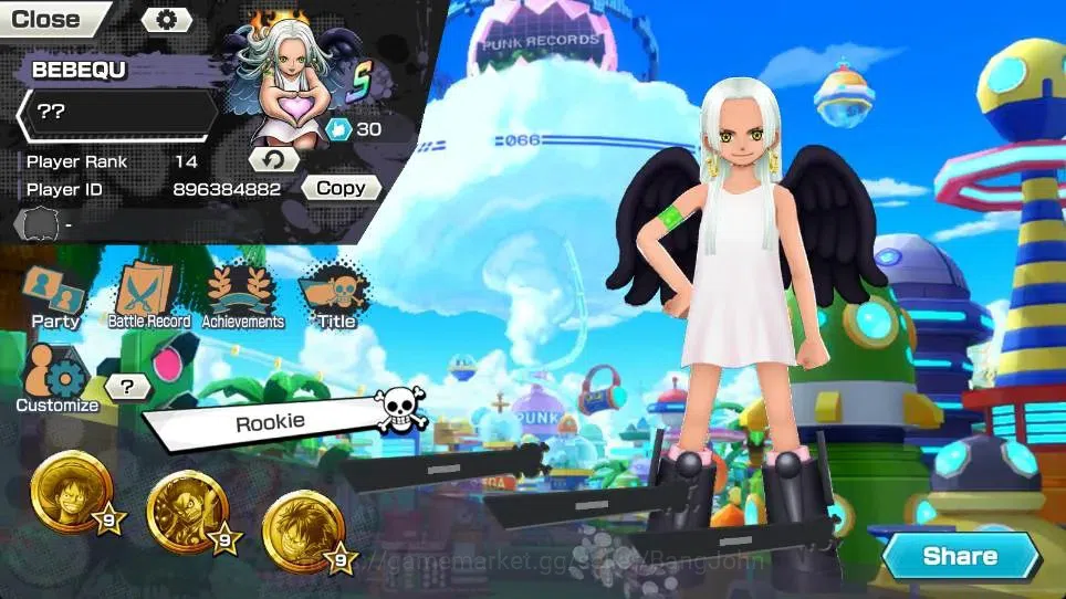One Piece Bounty Rush Accounts Global | EX 5 | PR 14 | Zoro & Sanji Max, Rob Lucc image 14