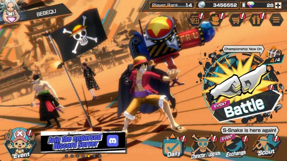 One Piece Bounty Rush Accounts Global | EX 5 | PR 14 | Zoro & Sanji Max, Rob Lucc image 15