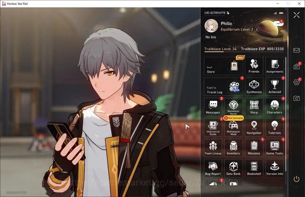 Honkai Star Rail Accounts ASIA | TL 34 | 8 LIMIT | HUO HUO | HYSILENS | KAFK image 15