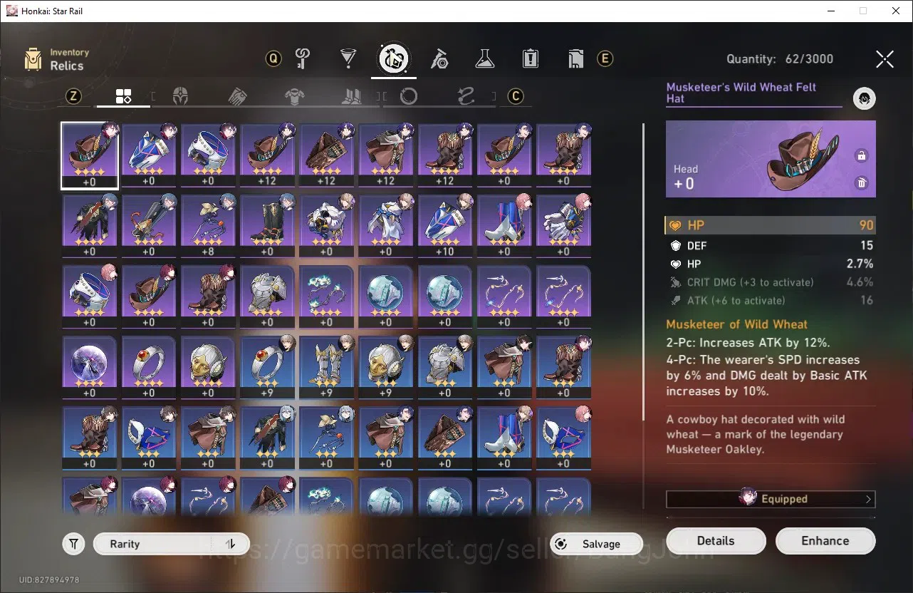 Honkai Star Rail Accounts ASIA | TL 34 | 8 LIMIT | HUO HUO | HYSILENS | KAFK image 7