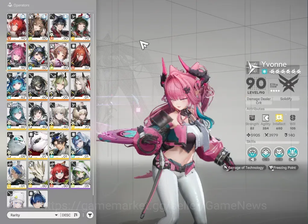 Arknights: Endfield Accounts ASIA|Lv 60|11 SSR 5 Limited + 14(*6Wp)|(Yvonne,Tangtang P1,Laevatain,Zhuang 1