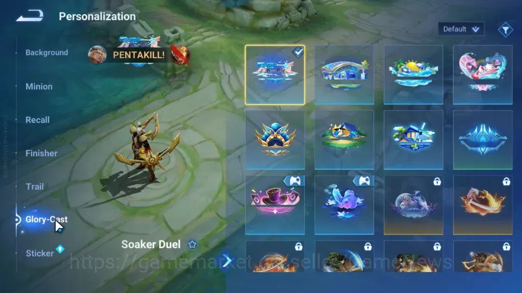 Honor of Kings Accounts Rare Skin Hero 99 Skin 77|,3 Limit(Arli,Kaizer,Garo)|1 Legend Arthure,1Lny2024,3 Worldly,10 11