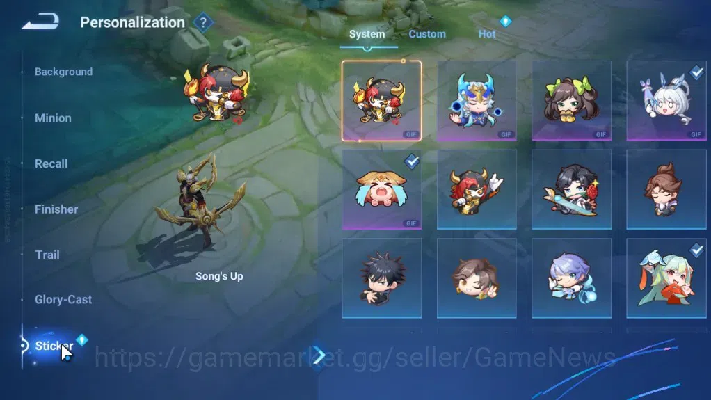 Honor of Kings Accounts Rare Skin Hero 99 Skin 77|,3 Limit(Arli,Kaizer,Garo)|1 Legend Arthure,1Lny2024,3 Worldly,10 12