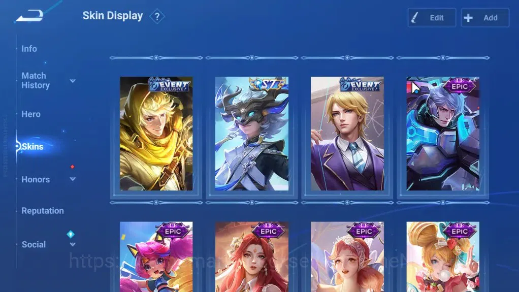 Honor of Kings Accounts Rare Skin Hero 99 Skin 77|,3 Limit(Arli,Kaizer,Garo)|1 Legend Arthure,1Lny2024,3 Worldly,10 5
