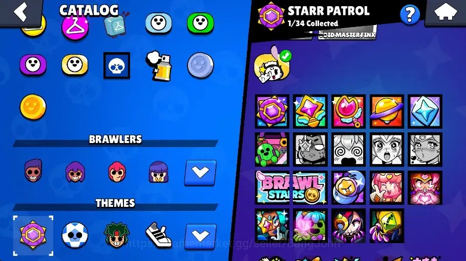 Brawl Stars Accounts Global | 1078 Thropy|21 Brawler|3 Max Hypercharge( image 12