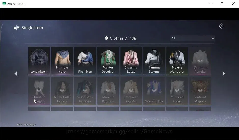 Where Winds Meet Accounts GLOBAL|Lv 86|20K GS|1 HC|79k Echo Shade|Humble Hero Set|Peaceful Life,Anthem of Ages,Lone March 12