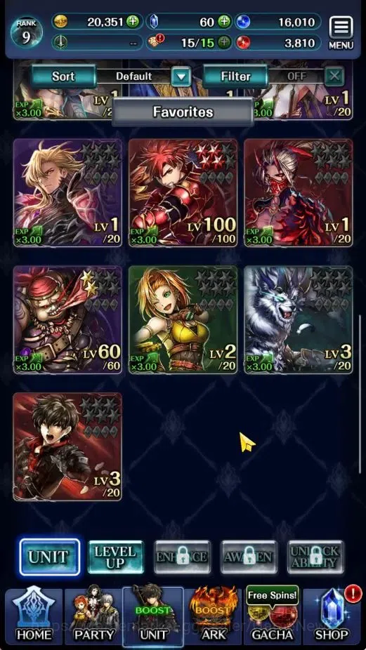 Last Cloudia Accounts GLOBAL|Rank 9|Top Tier Unit[Demon Lord Judecca-Sam image 2
