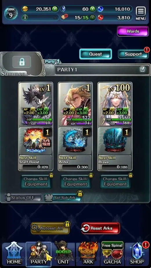 Last Cloudia Accounts GLOBAL|Rank 9|Top Tier Unit[Demon Lord Judecca-Sam image 4