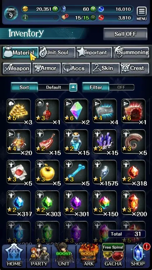 Last Cloudia Accounts GLOBAL|Rank 9|Top Tier Unit[Demon Lord Judecca-Sam image 8