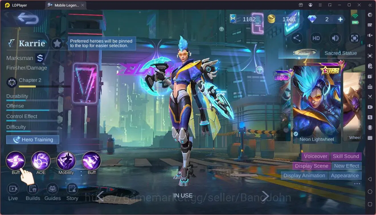 Mobile Legends: Bang Bang Accounts Global |Hero 94|Skin 156|Expert|KOF Karina|5-STAR  image 19