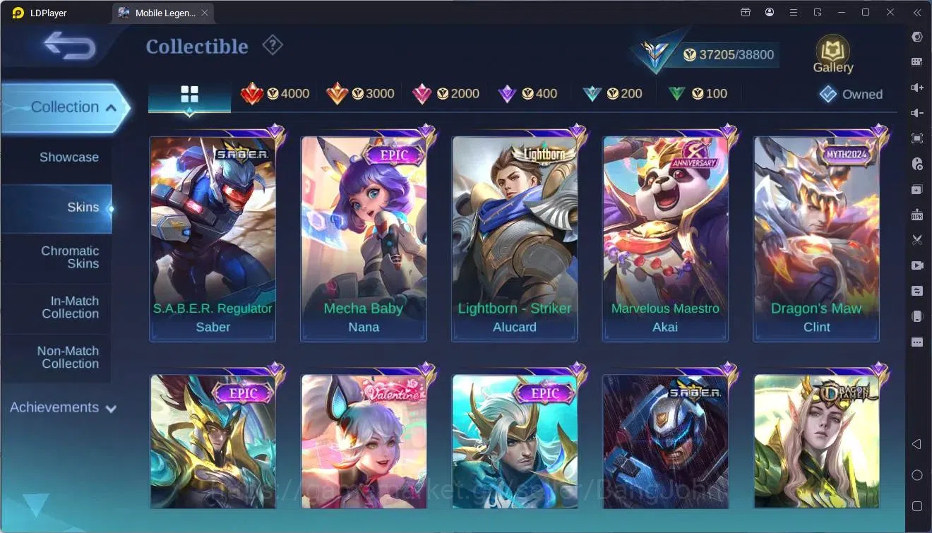 Mobile Legends: Bang Bang Accounts Global |Hero 94|Skin 156|Expert|KOF Karina|5-STAR  image 9