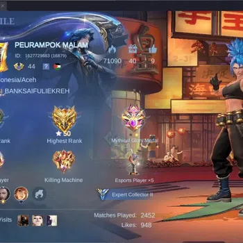 Mobile Legends: Bang Bang Collector Global |Hero 94|Skin 156|Expert|KOF Karina|5-STAR  image 1