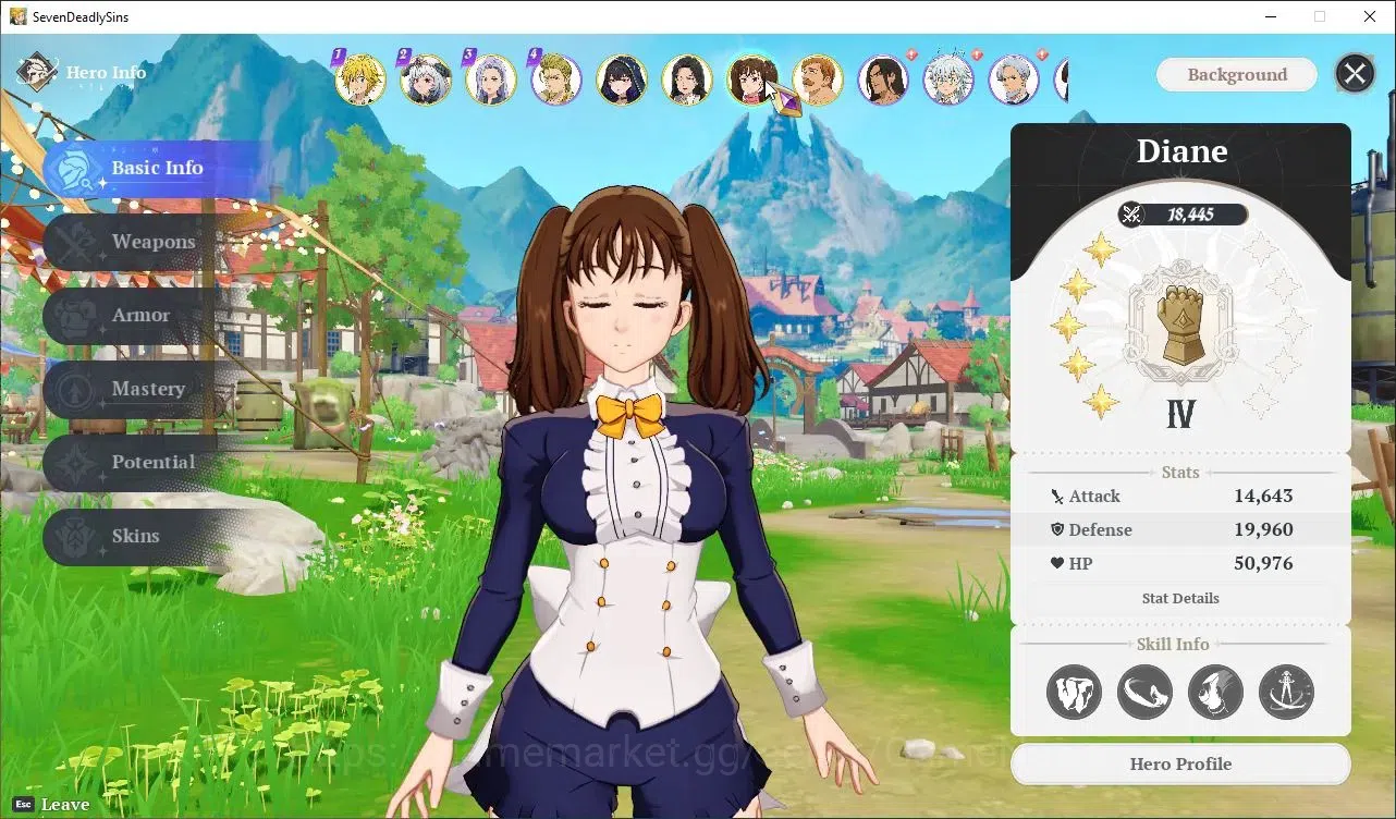 The Seven Deadly Sins: Origin Accounts SEA|Lvl 43|7 SSR|MeliodasP7,MannieP4,EscannorP6,Cl image 7