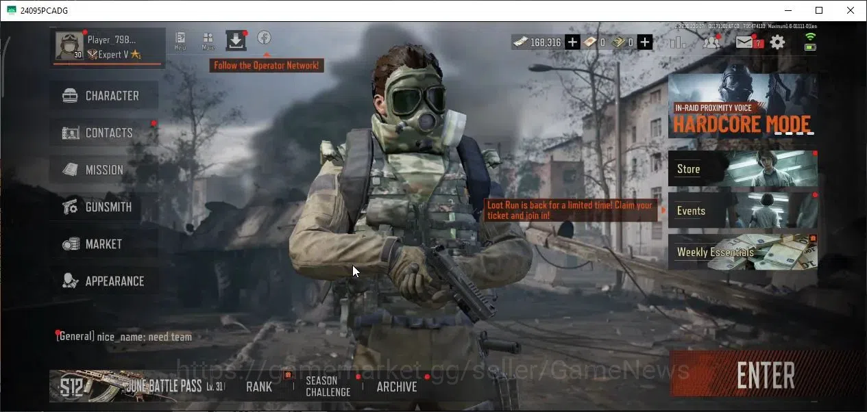 Arena Breakout Accounts MOBILE|Lv 30|SV 19M|CV 16M|QS AKS-74U,SS SCAR-L,GM image 1
