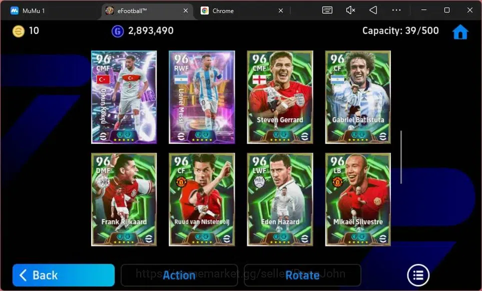 eFootball Accounts Mobile|PW 3203|Epic Kane,Bebeto,Cafu,Shevchenko,Ha image 5