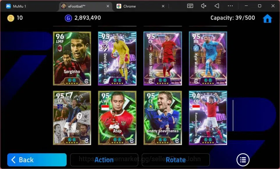 eFootball Accounts Mobile|PW 3203|Epic Kane,Bebeto,Cafu,Shevchenko,Ha image 6