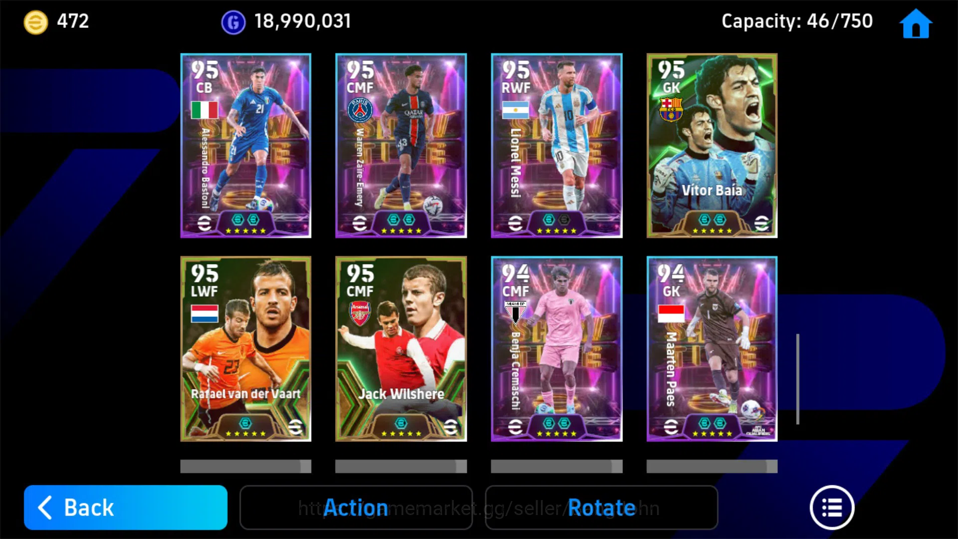 eFootball Accounts Android Power 3187 | Messi Big Time | Mbappe Show  image 6