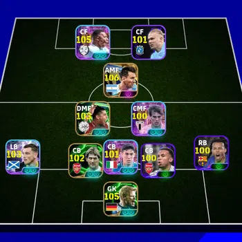 eFootball Legends & Iconic Players Android Power 3187 | Messi Big Time | Mbappe Show  image 1