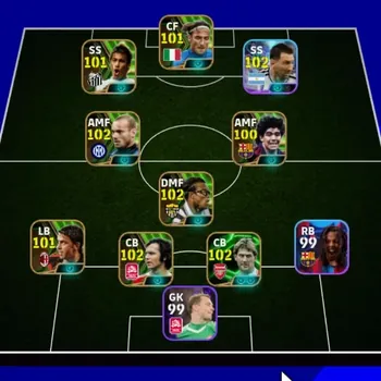eFootball Accounts Legends & Iconic Players Android|13Epic Edgar Davids,Franz Beckenbauer,Wesley Sneijder,Tony