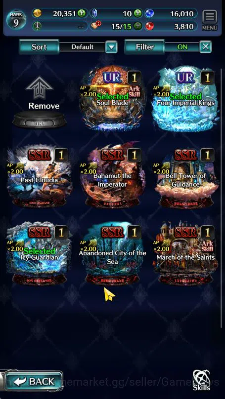Last Cloudia Accounts Low-End Global Rank 9|TopTierUnits (MOB Sera, Leodore, POG Garland, AOG Mayly, G Ilaha)|2 UR 2