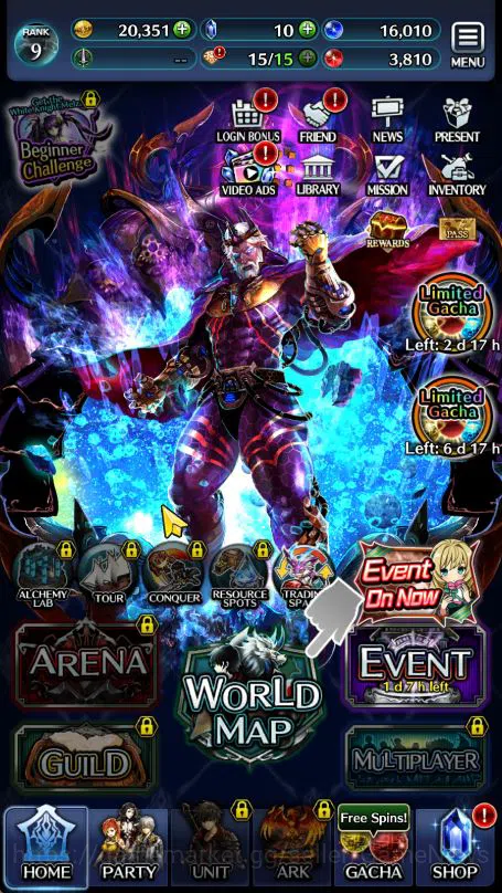 Last Cloudia Accounts Low-End Global Rank 9|TopTierUnits (MOB Sera, Leodore, POG Garland, AOG Mayly, G Ilaha)|2 UR 5