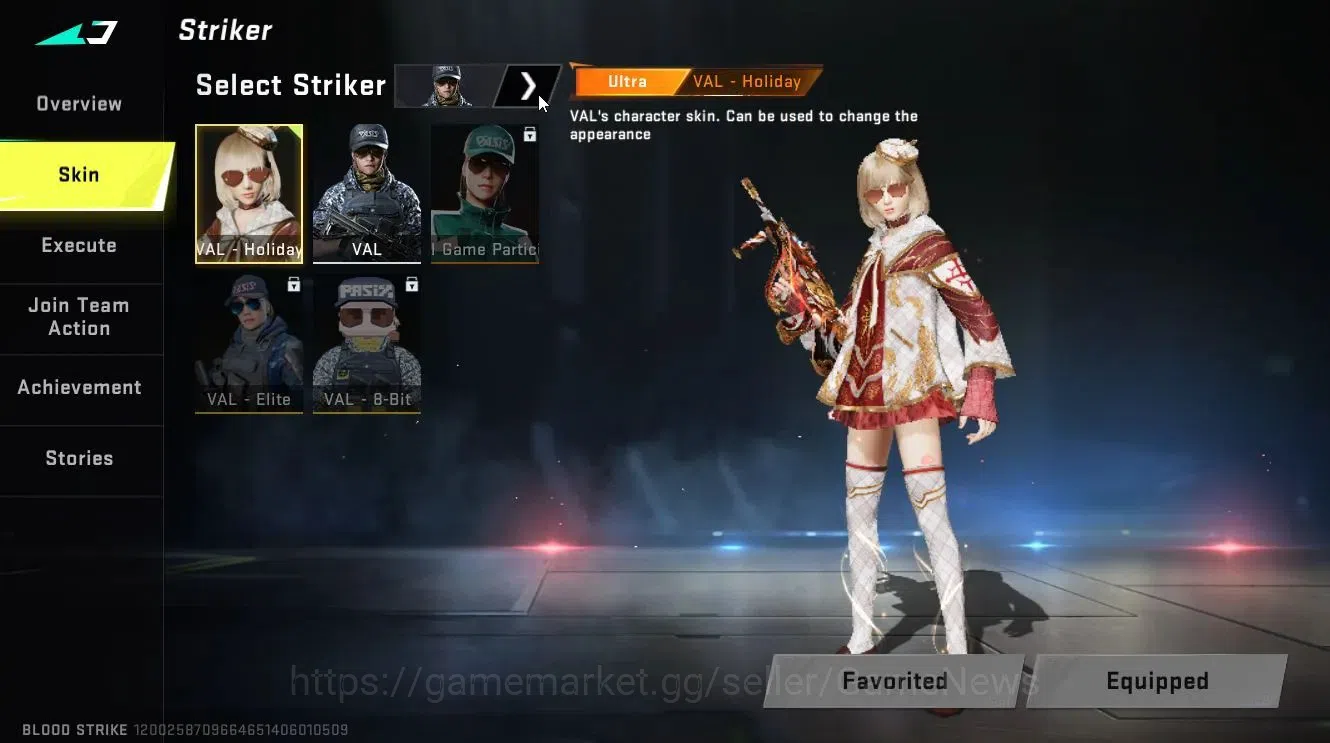 Blood Strike Accounts ASIA|ULTRA Aircraft- Lion King+[VAL-Holiday,ETHAN- image 3