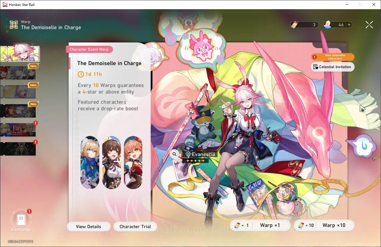 Honkai Star Rail Accounts ASIA|TL 30|3 Limit| Ashveil, Kafka, Dan Heng PT,et image 2