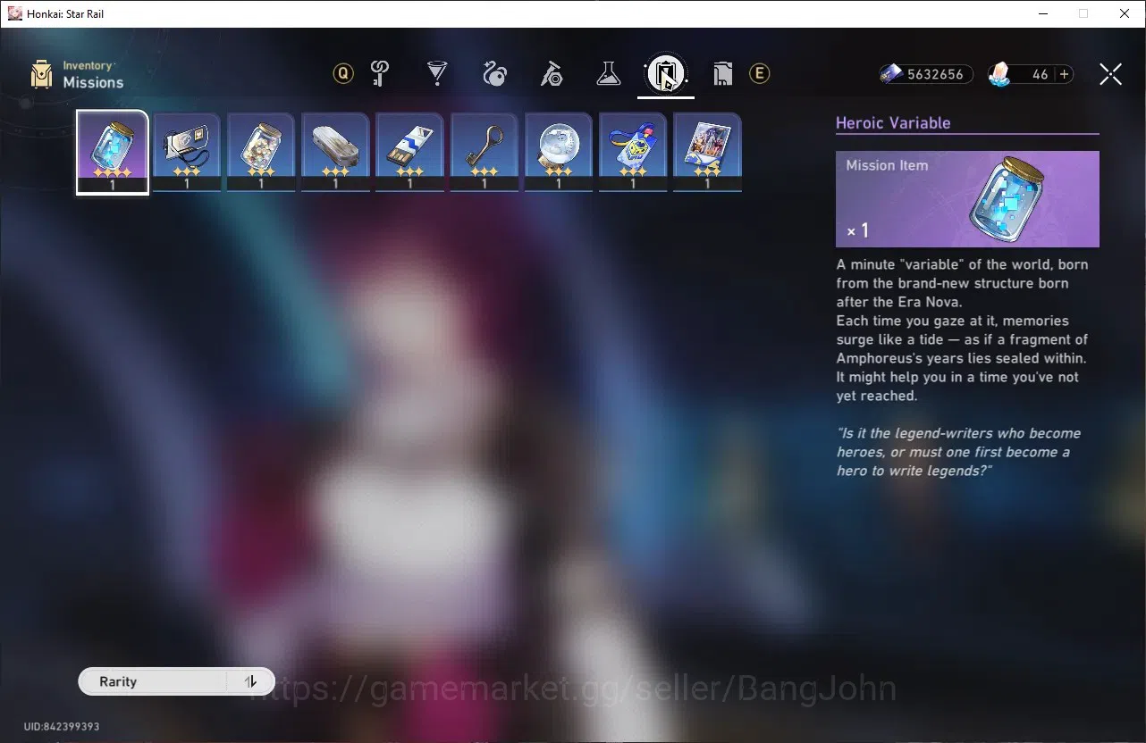 Honkai Star Rail Accounts ASIA|TL 30|3 Limit| Ashveil, Kafka, Dan Heng PT,et image 5