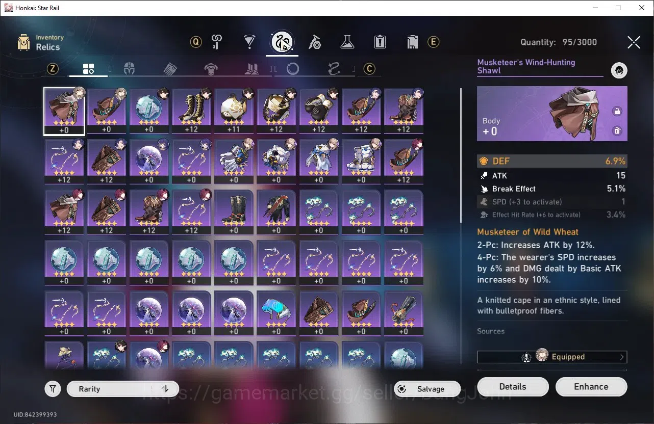 Honkai Star Rail Accounts ASIA|TL 30|3 Limit| Ashveil, Kafka, Dan Heng PT,et image 8