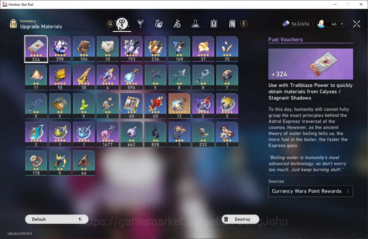 Honkai Star Rail Accounts ASIA|TL 30|3 Limit| Ashveil, Kafka, Dan Heng PT,et image 9