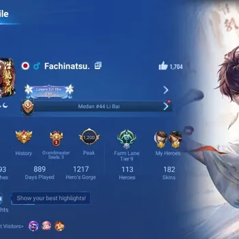 Honor of Kings Accounts Rare Skin Hero 113 Skin 182|Limited(Li Bai,Kaizer,Heino),LNY24(LadySun,SunCe,Zilong,Angela),KIC