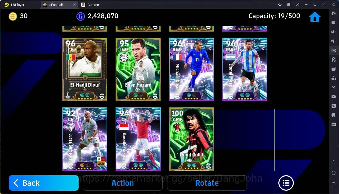 eFootball Accounts Mobile|PW 3152|Epic Shevchenko,Drogba,Kuyt,Hazzard image 5