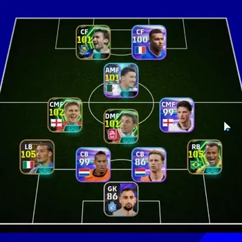 eFootball Accounts Legends & Iconic Players Android|Power 3008|Epic Gianluca Zambrotta,Cafu,Steven Gerrard,van Bommel,Andriy
