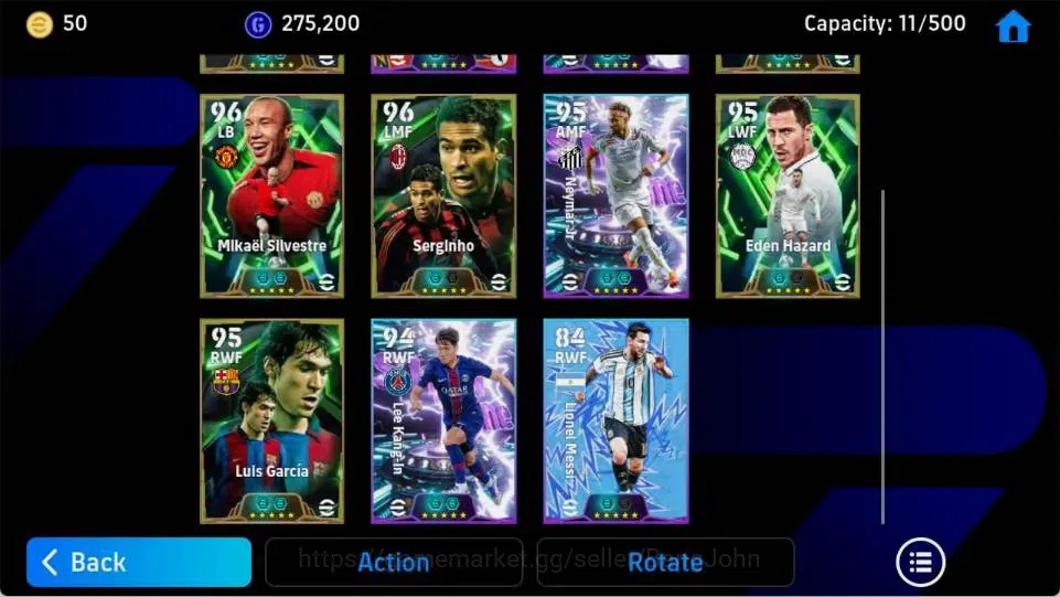 eFootball Accounts Mobile|PW 3105|Glanfranco Zola Epic,Raul Epic,Mika image 4